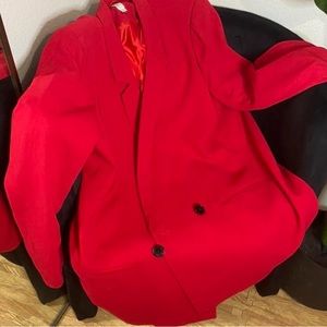 Xxl cherry red blazer